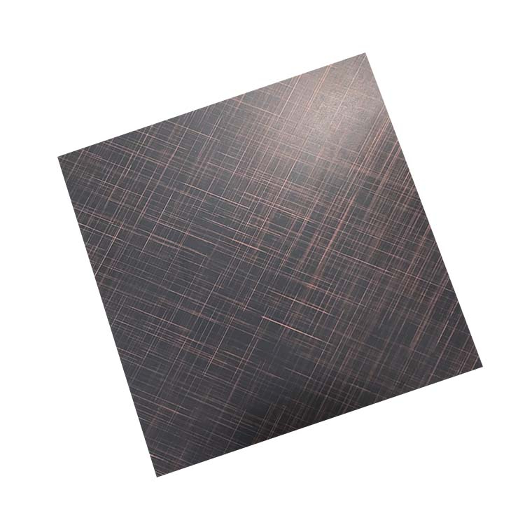 拉絲緞紋紅古銅 拉絲緞紋紅古銅